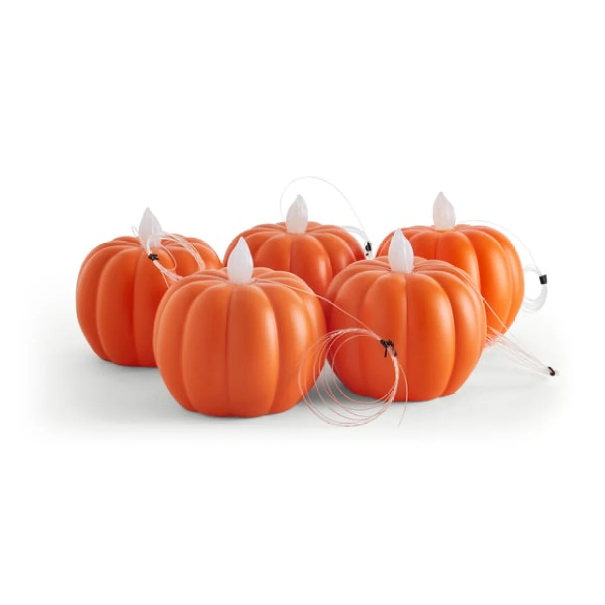 Pack of 5 Hanging Pumpkin Lights – image 2
