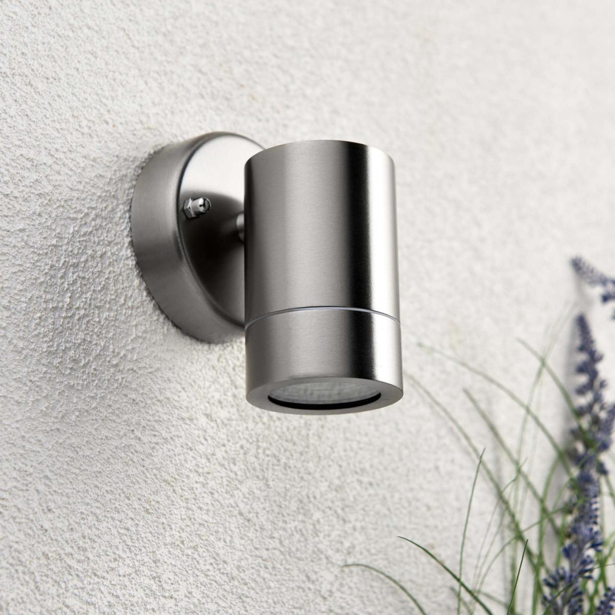 Vogue Lighting Alonzo Outdoor 1 Light Wall Light Silver – image 2
