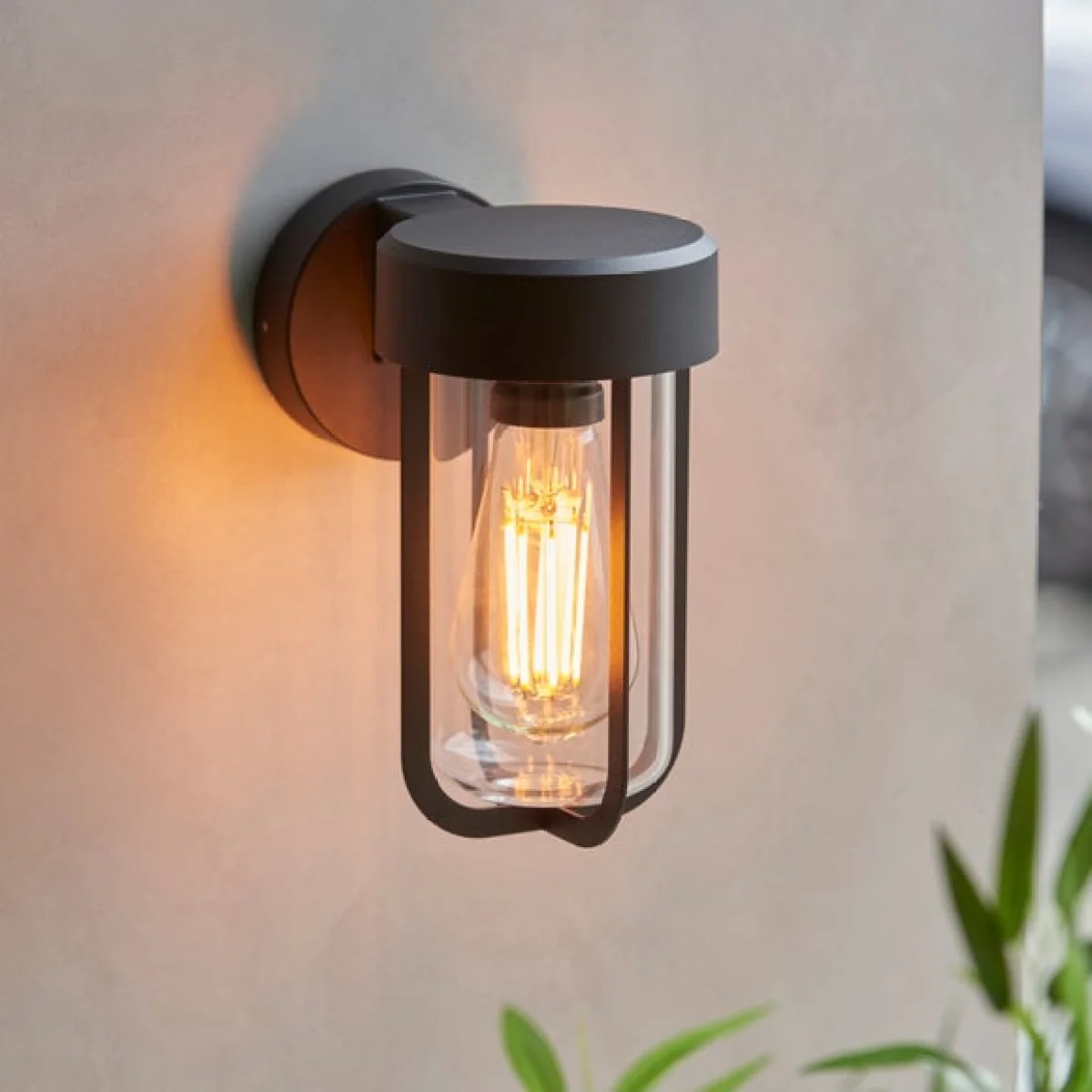 Vogue Jax Industrial Outdoor Wall Light – image 1