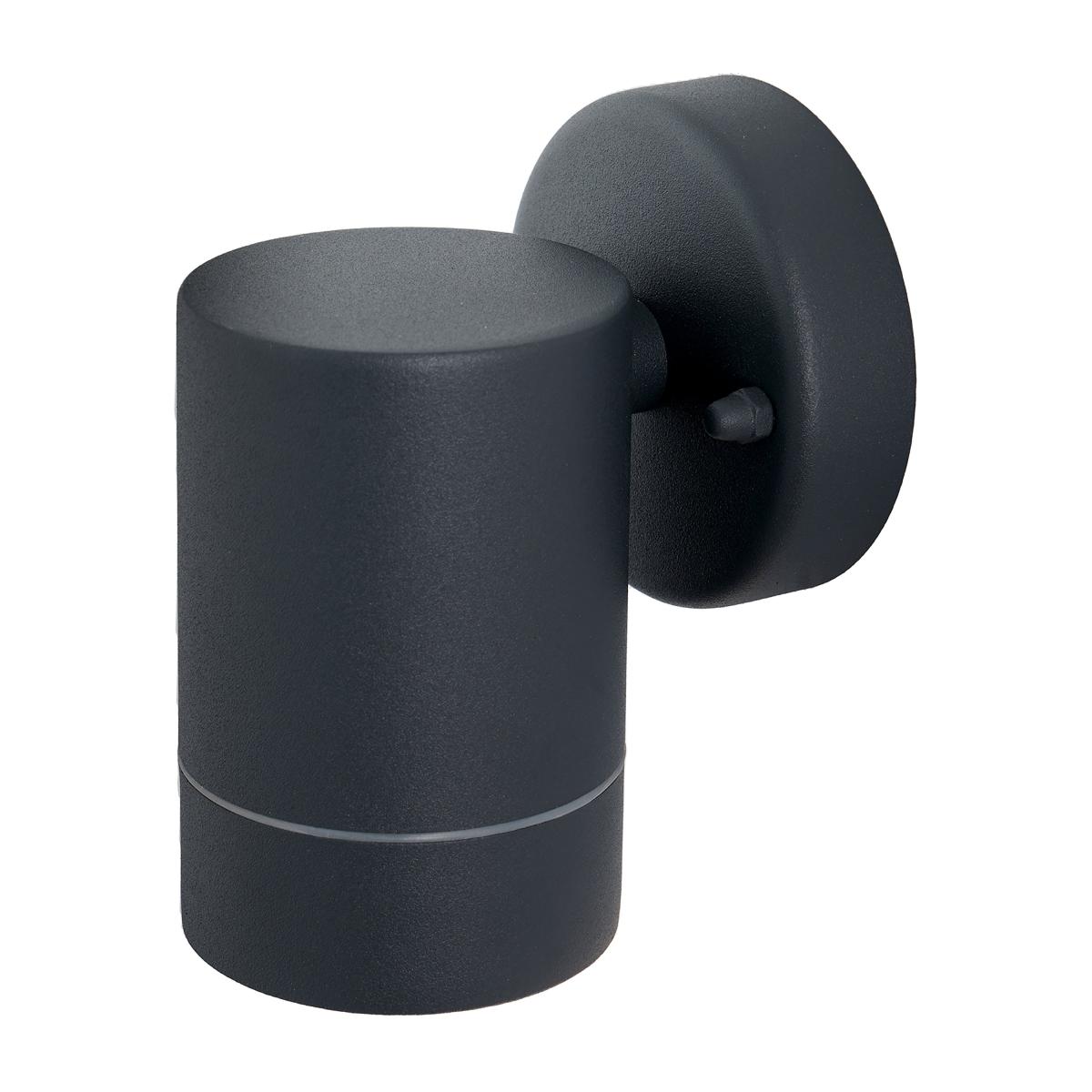Lantana Metal Fixed Spot Outdoor Wall Light Dark Grey – image 3