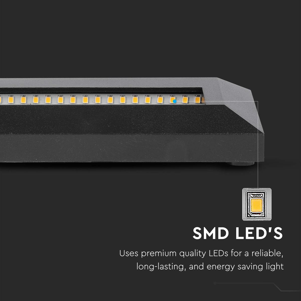 Set of 4 V-TAC 3W Indoor Outdoor Rectangular Step Lights – image 2