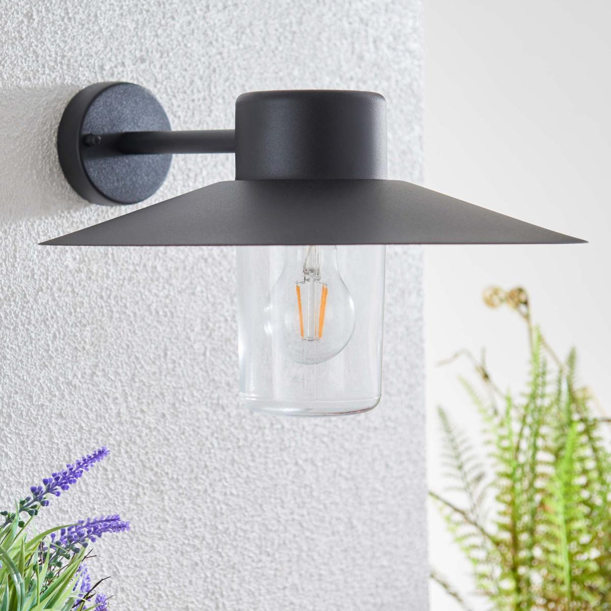 Vogue Sloan Outdoor Wall Light Black – image 2