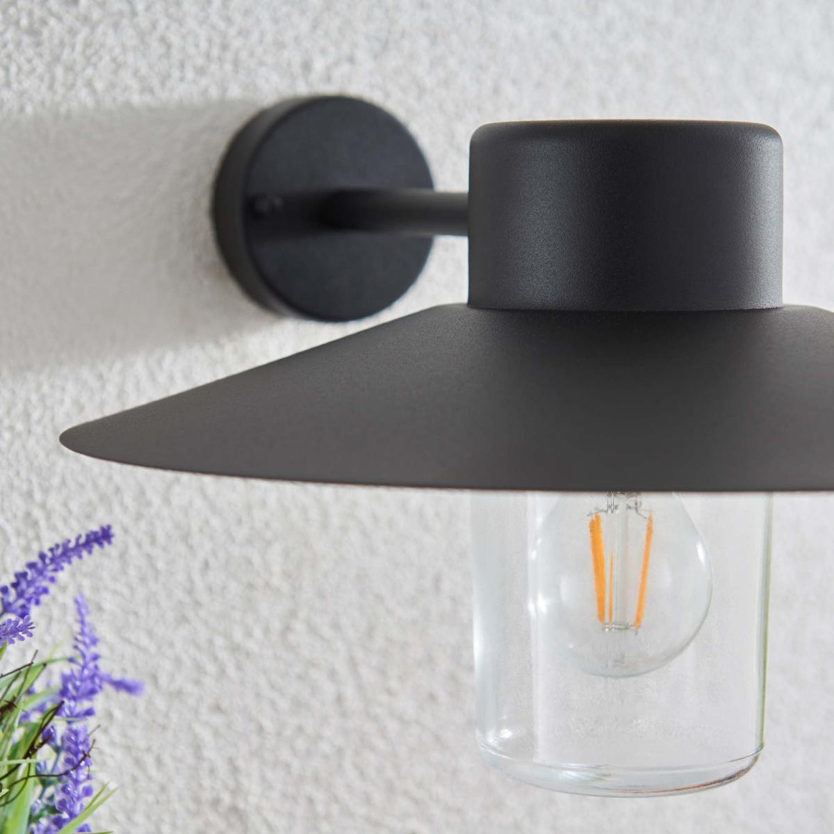 Vogue Sloan Outdoor Wall Light Black – image 3