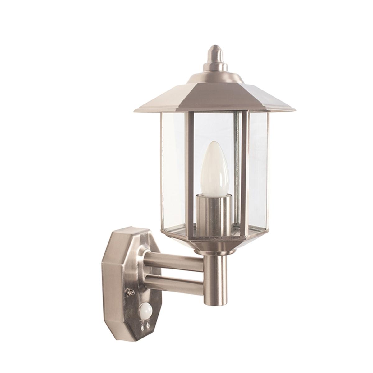 Pacific Lifestyle Bellis Outdoor PIR Wall Light Silver – image 2