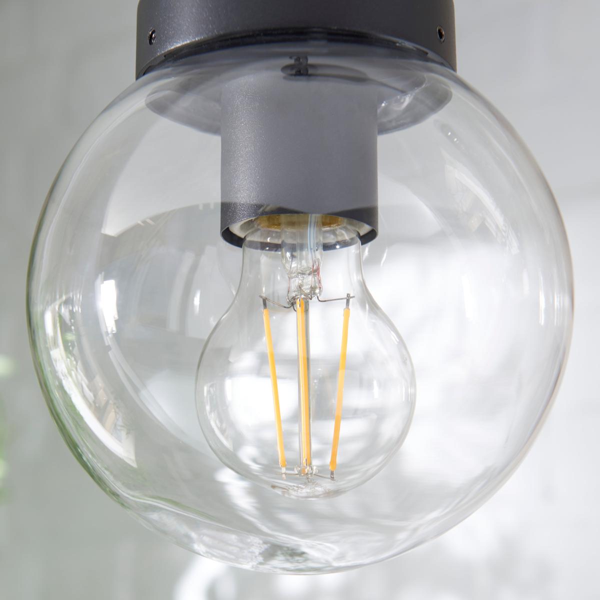 Sligo Industrial Outdoor Pendant Light Clear – image 2