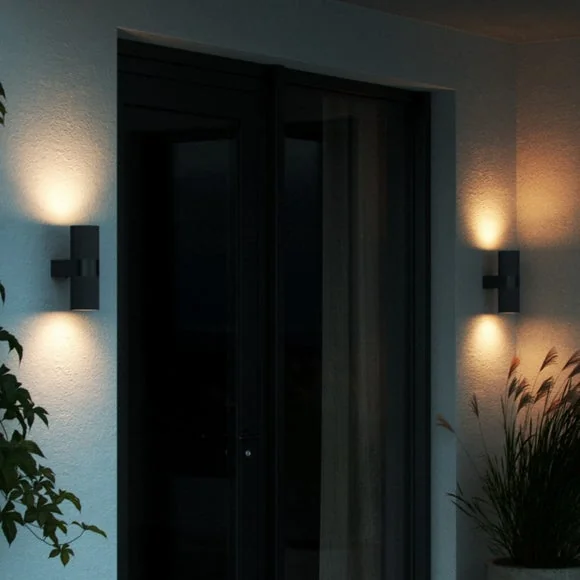Nordlux Kyklop Ripple Outdoor Wall Light – image 1