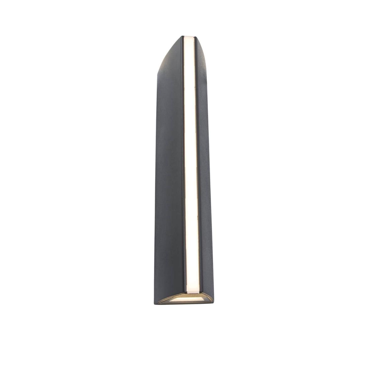Lutec Leo LED Up & Down Outdoor Wall Light - Anthracite – image 2