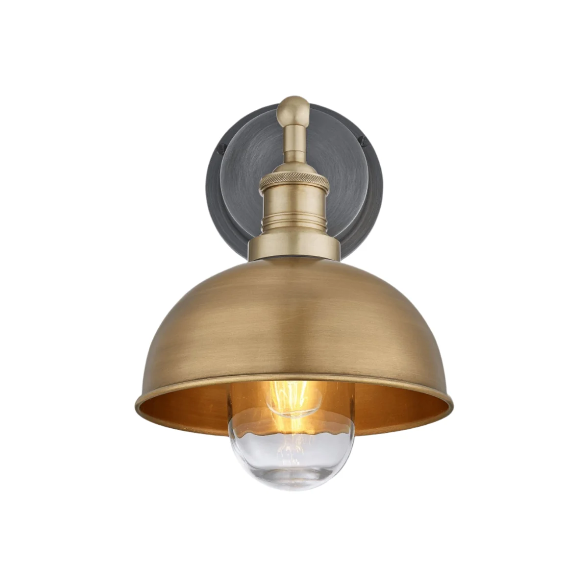 Brooklyn Outdoor & Bathroom Dome Wall Light - 8 Inch