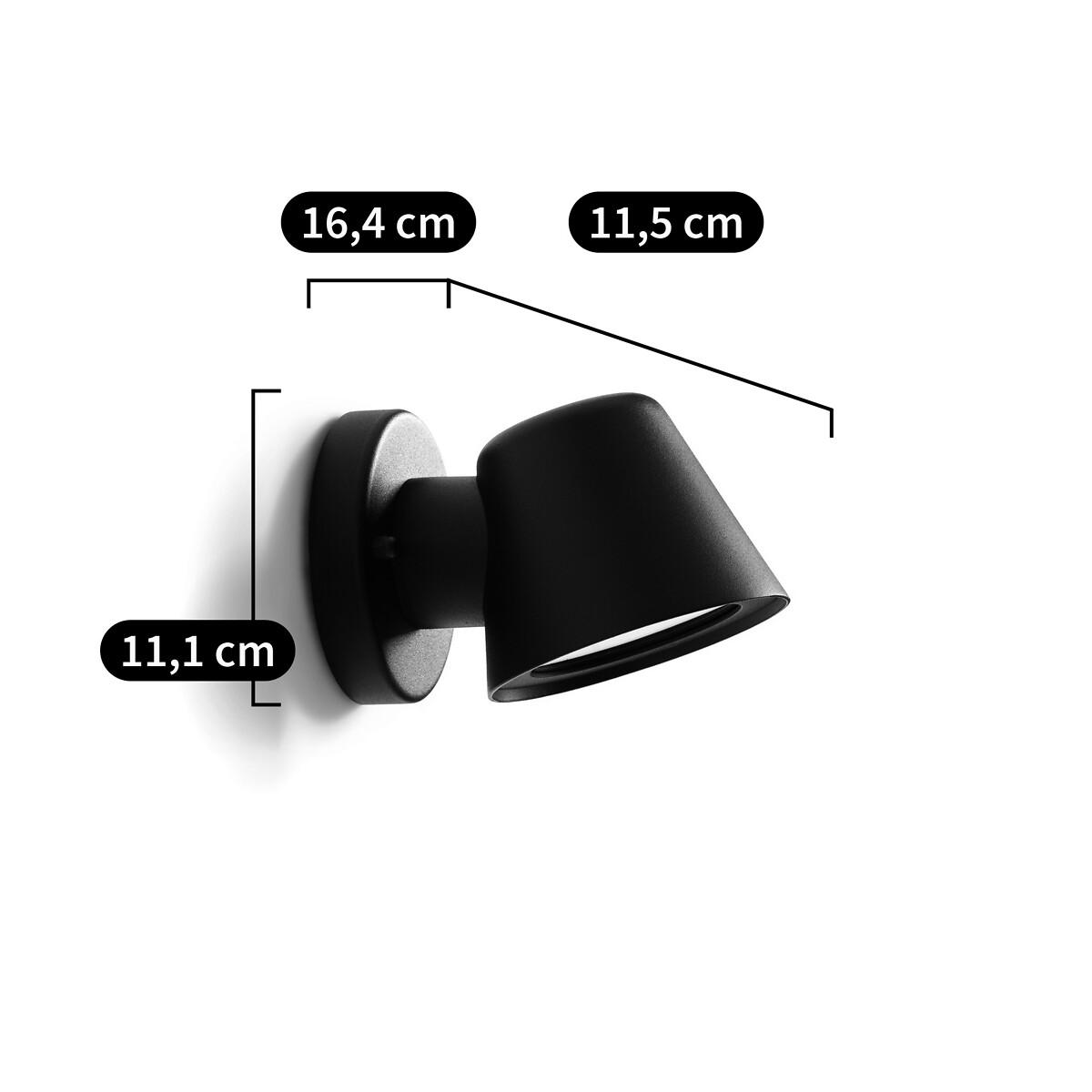 Tobison Metal and Glass Indoor/Outdoor Wall Light – image 6