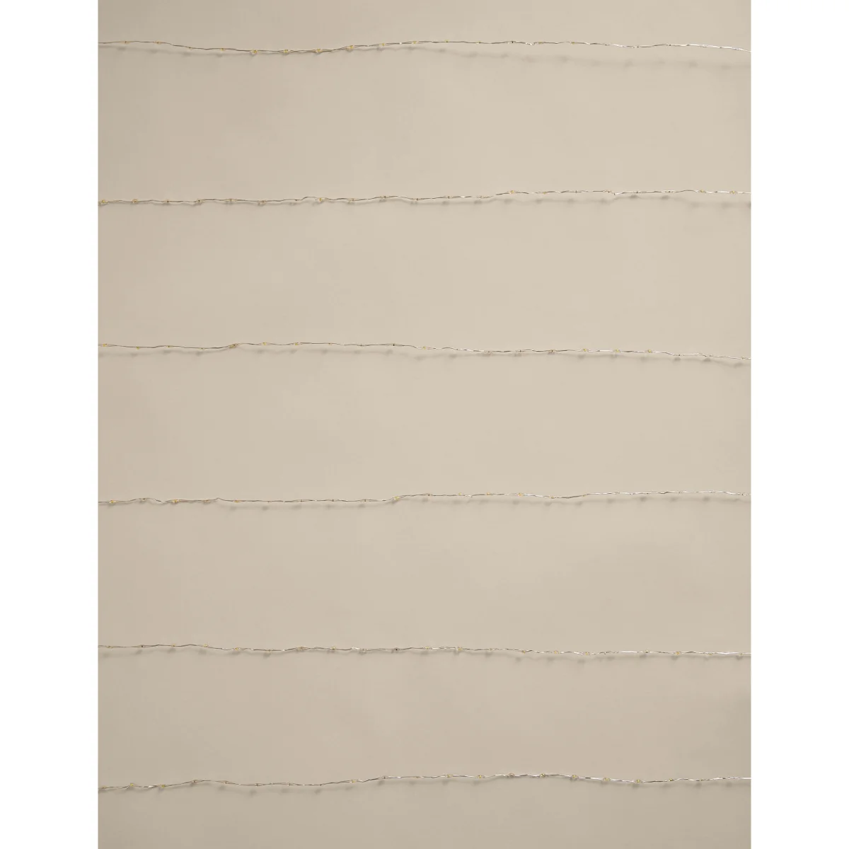 M&S 10M Silver Wire Battery String Lights White – image 2
