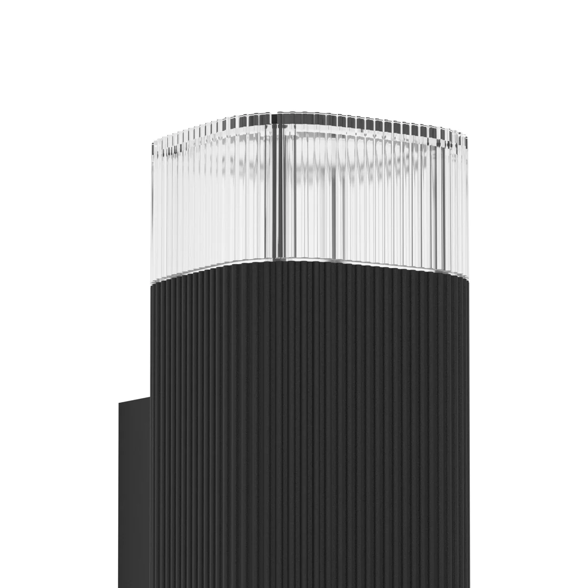 Castelnuovo 2-Light Black LED Outdoor Wall Light – image 3