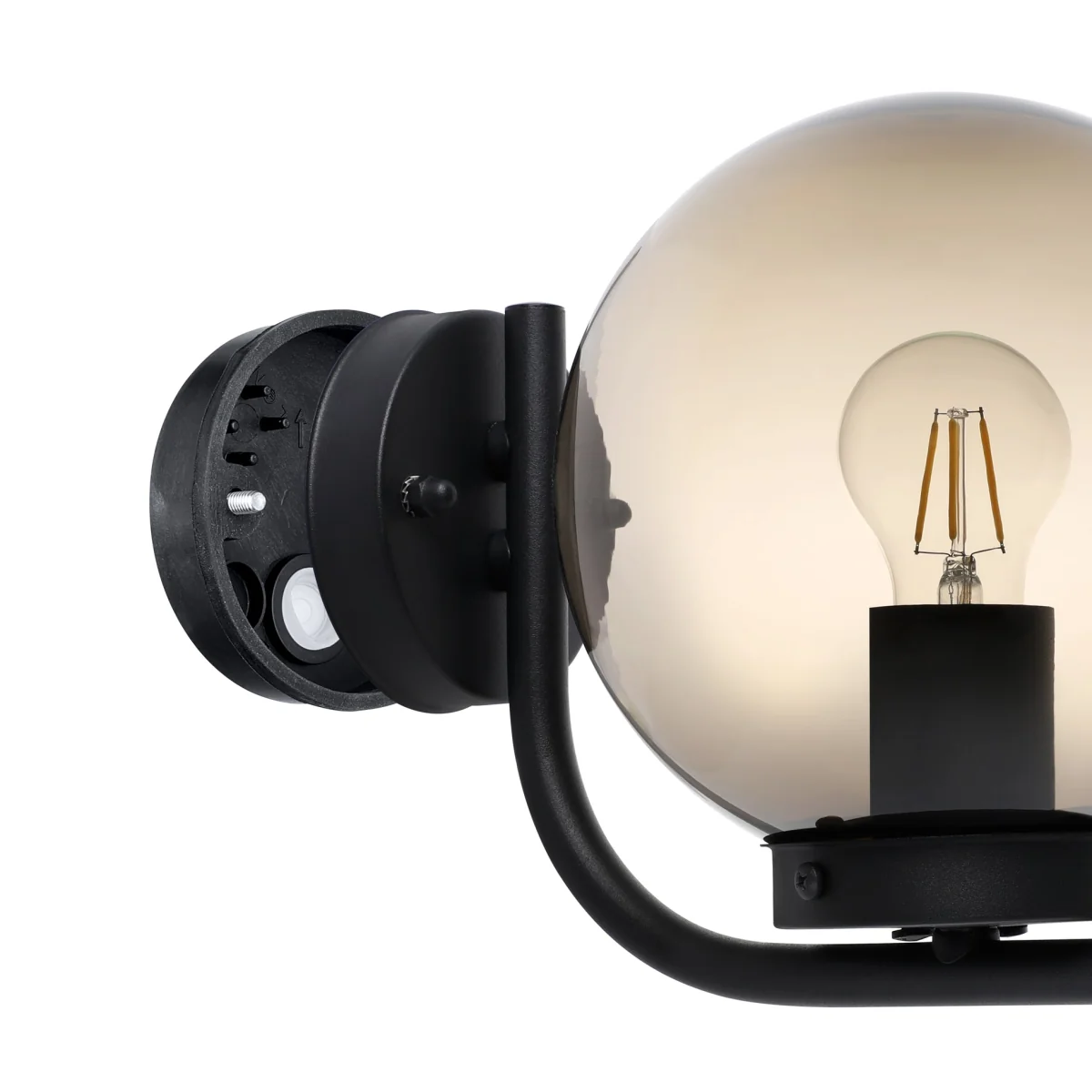 Taverna Black Outdoor Wall Light – image 3