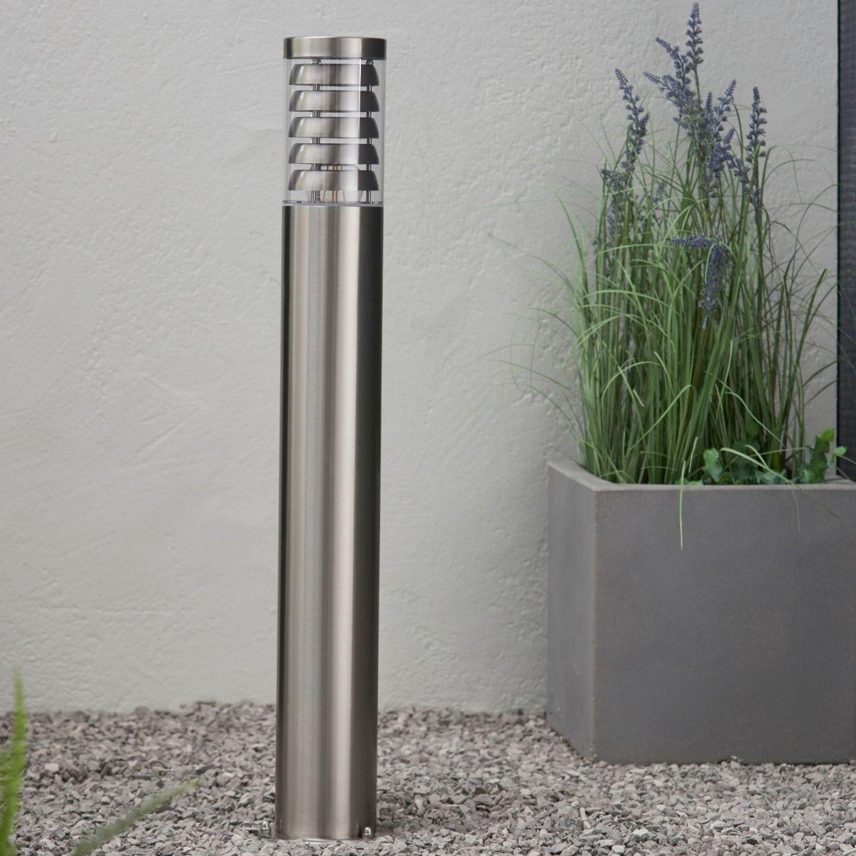 Tangley Large Stainless Steel Outdoor Post Light IP44 – image 4