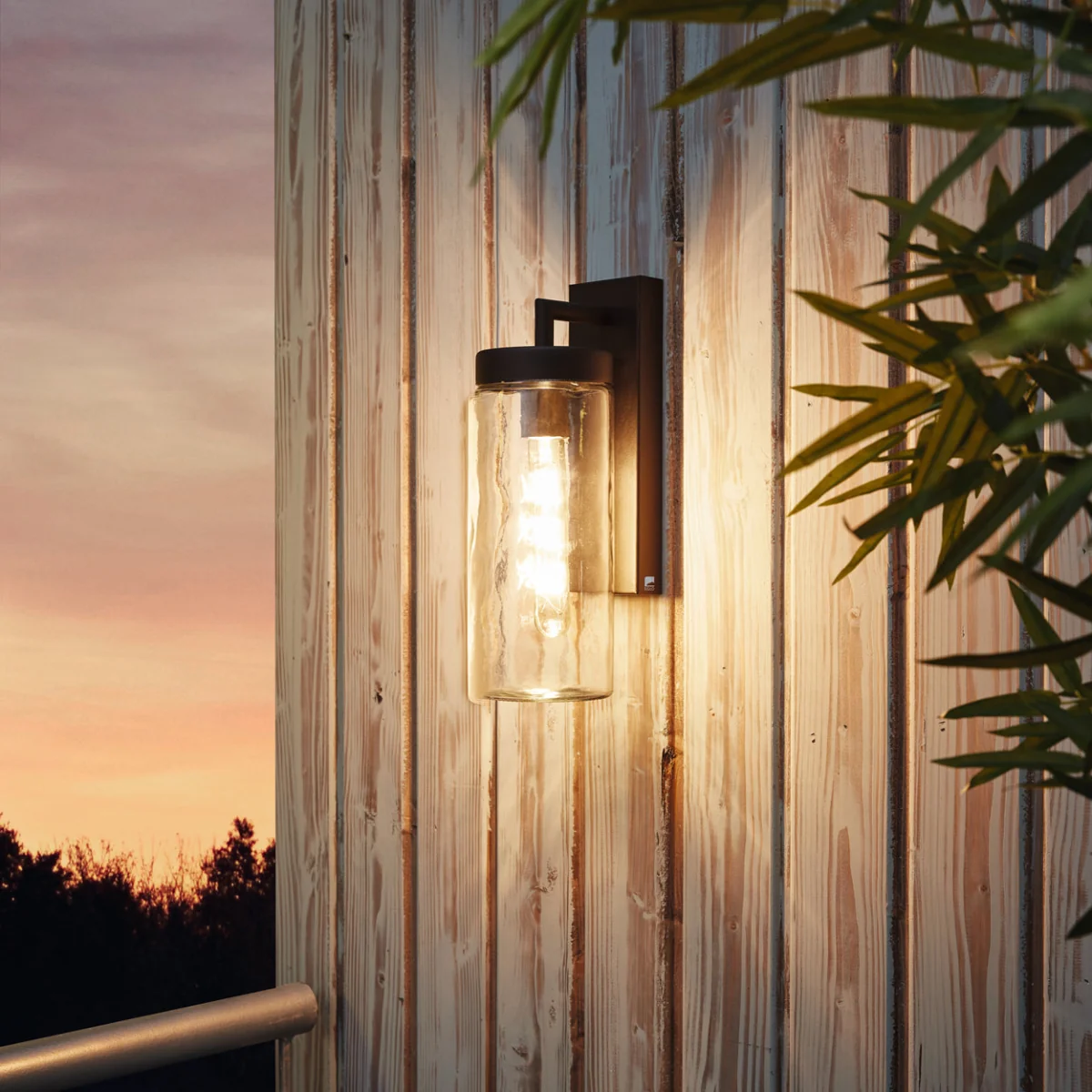 Bovolone Black Outdoor Wall Light – image 2