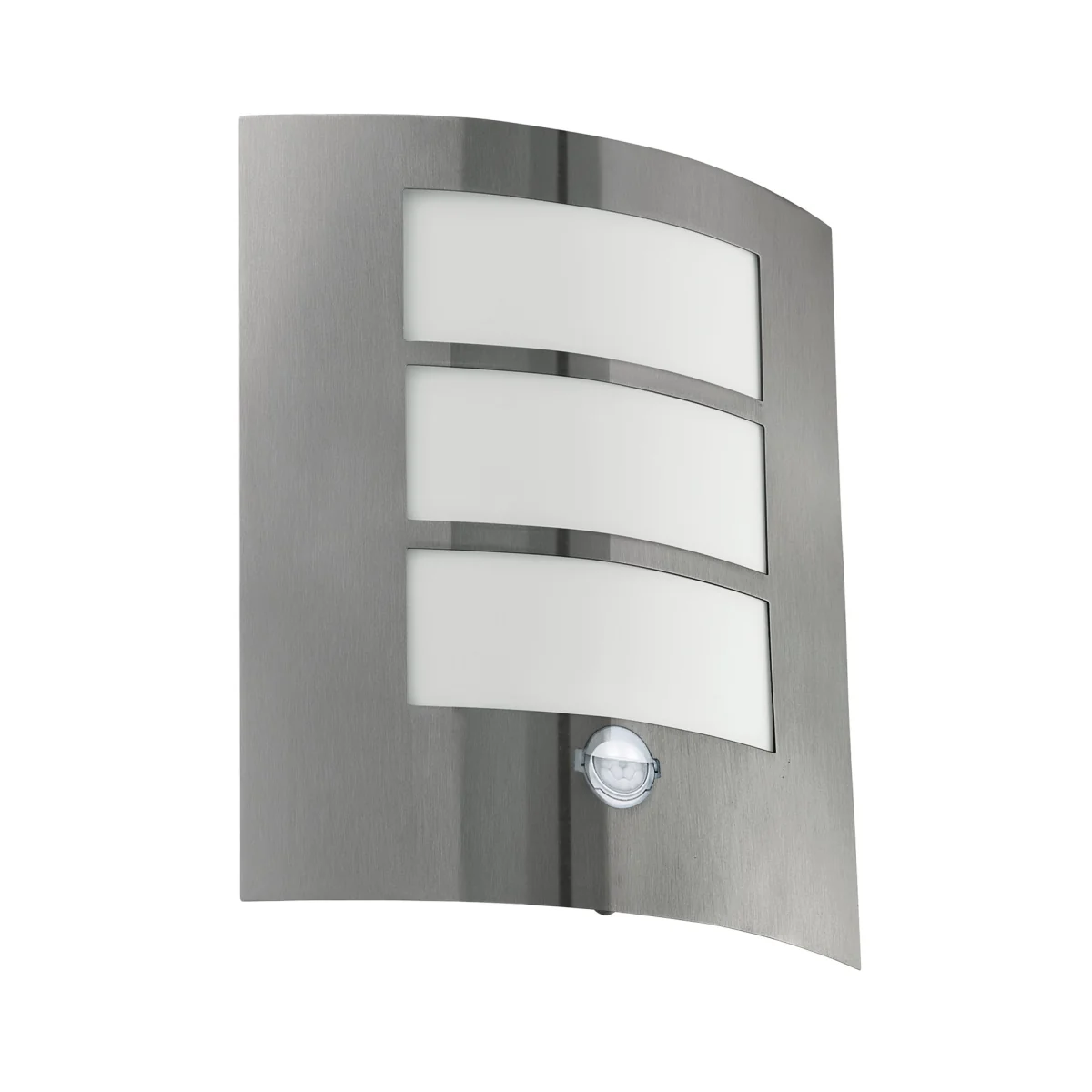 City Silver Outdoor Wall Light with Sensor – image 2