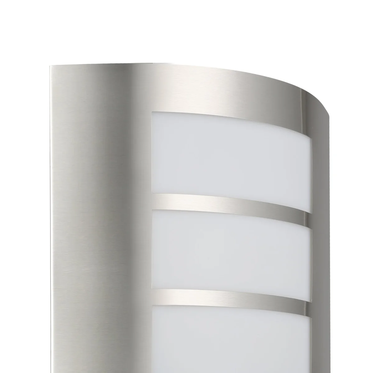 City Silver Outdoor Wall Light with Sensor – image 4