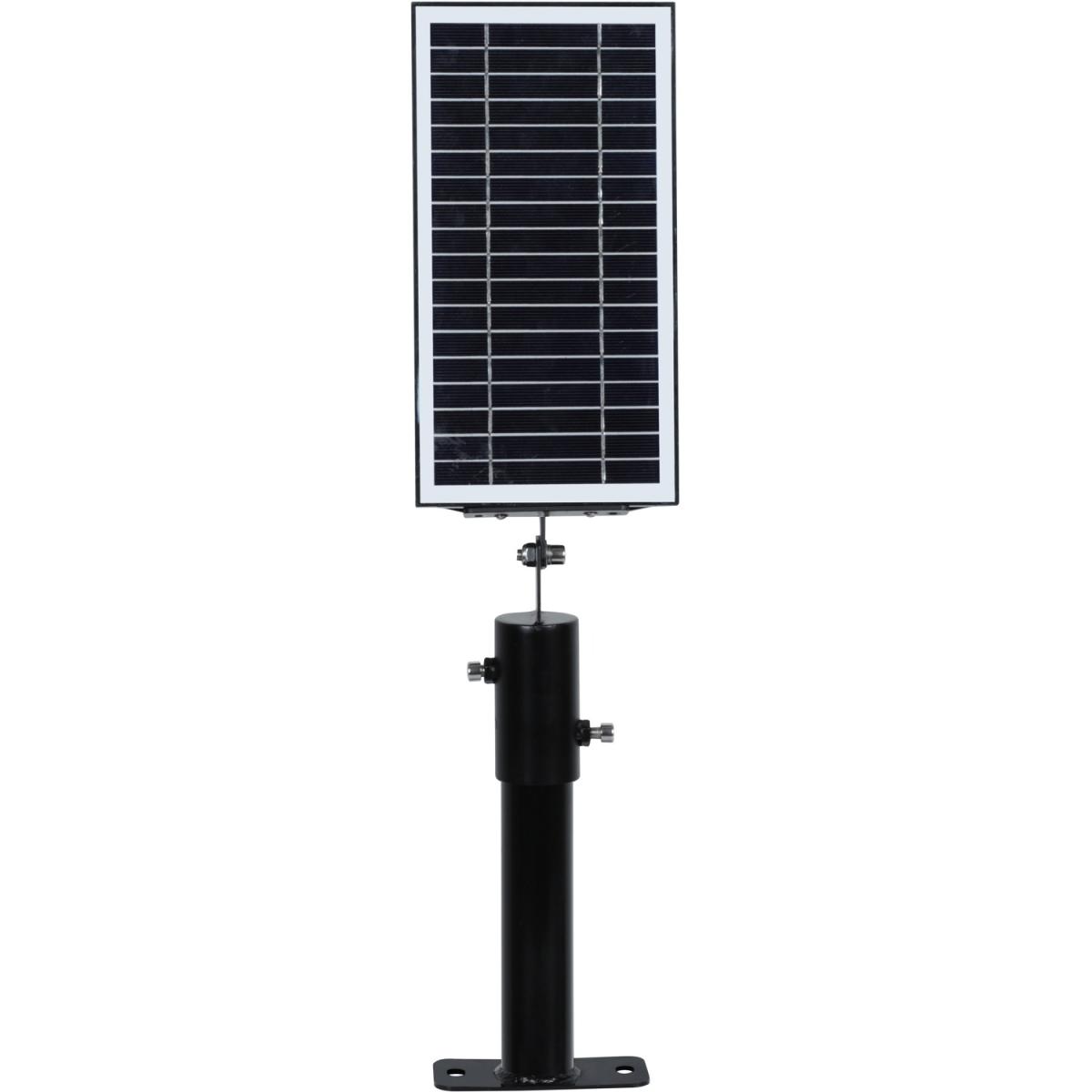 Outdoor 9W Solar LED Wall or Post Light - Black – image 2