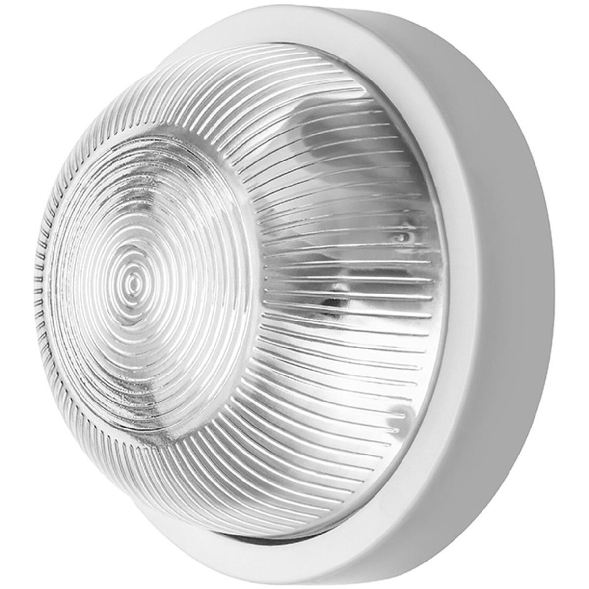 Ronnie White Plain Round Bulkhead Light - White – image 4