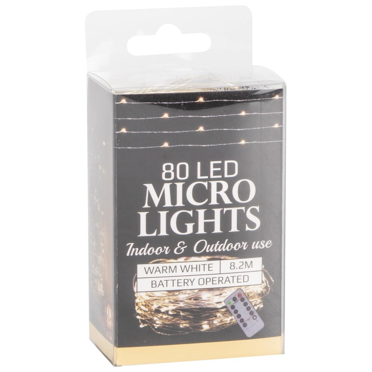 LED Micro Indoor or Outdoor String Lights - Warm White – image 5