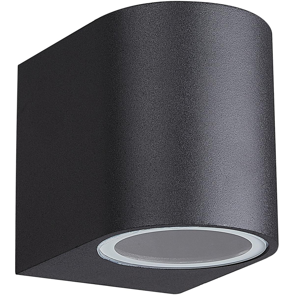 CGC EILEEN Black Outdoor Curved Wall Mounted Single Spotlight - black – image 4