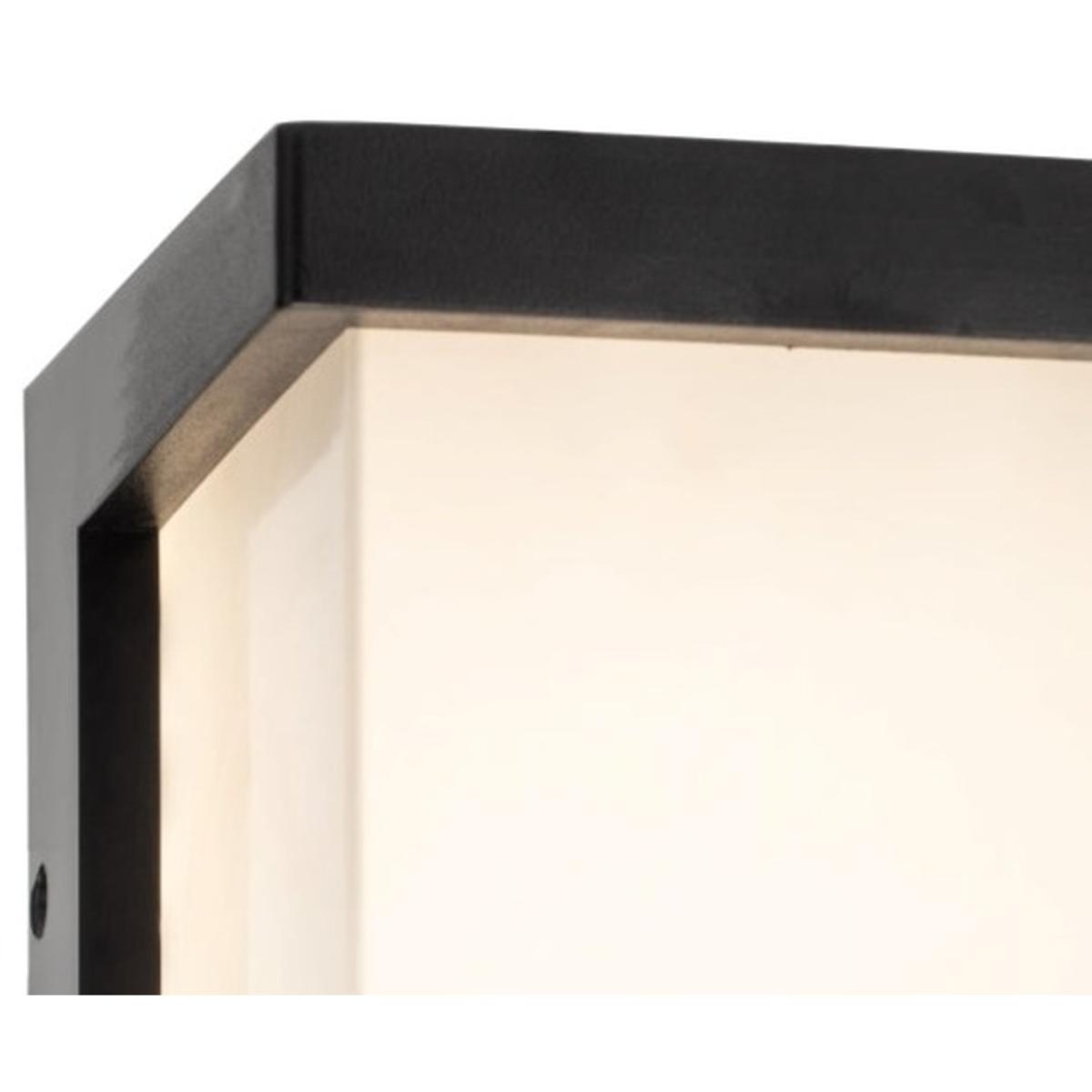 CGC ADDISON Black Cube LED Outdoor Wall Light 4000k Natural White  - Black – image 3