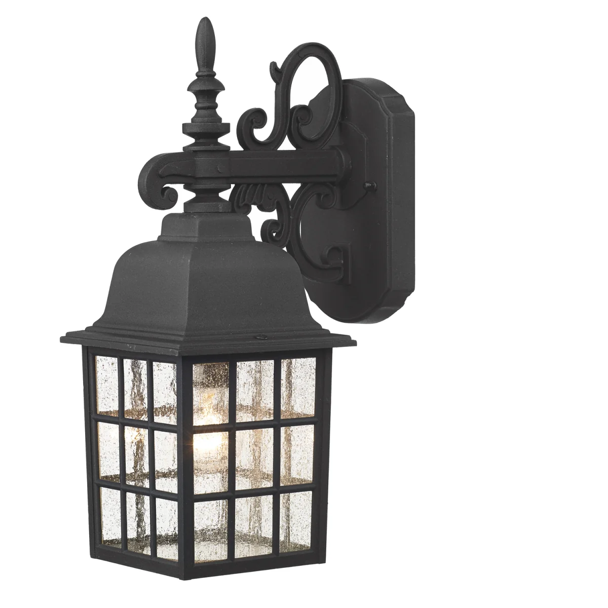Norfolk Outdoor Wall Light Black IP43 – image 2