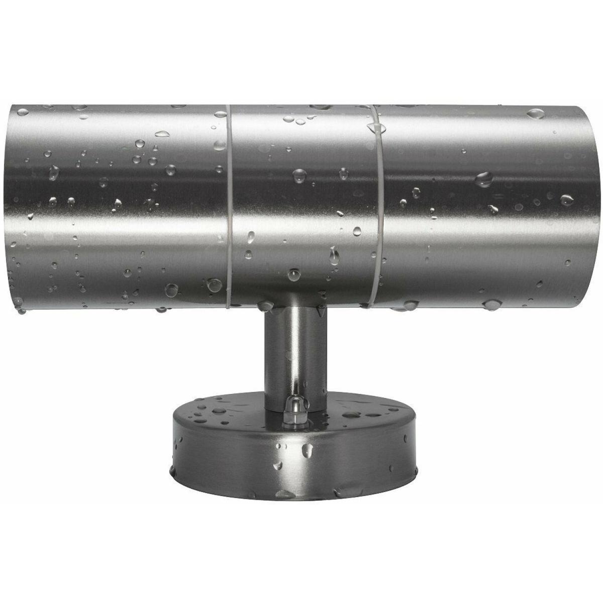 CGC JOANNE Stainless Steel Outdoor Up Down Wall Light - Silver – image 3