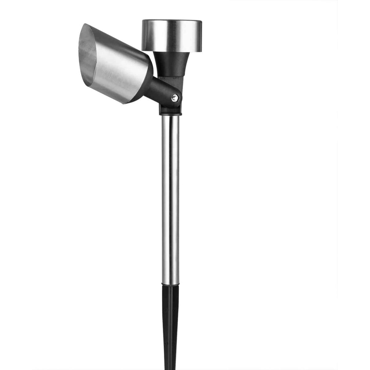 12 Pcs Solar Spot Lights Garden Outdoor - Silver – image 4