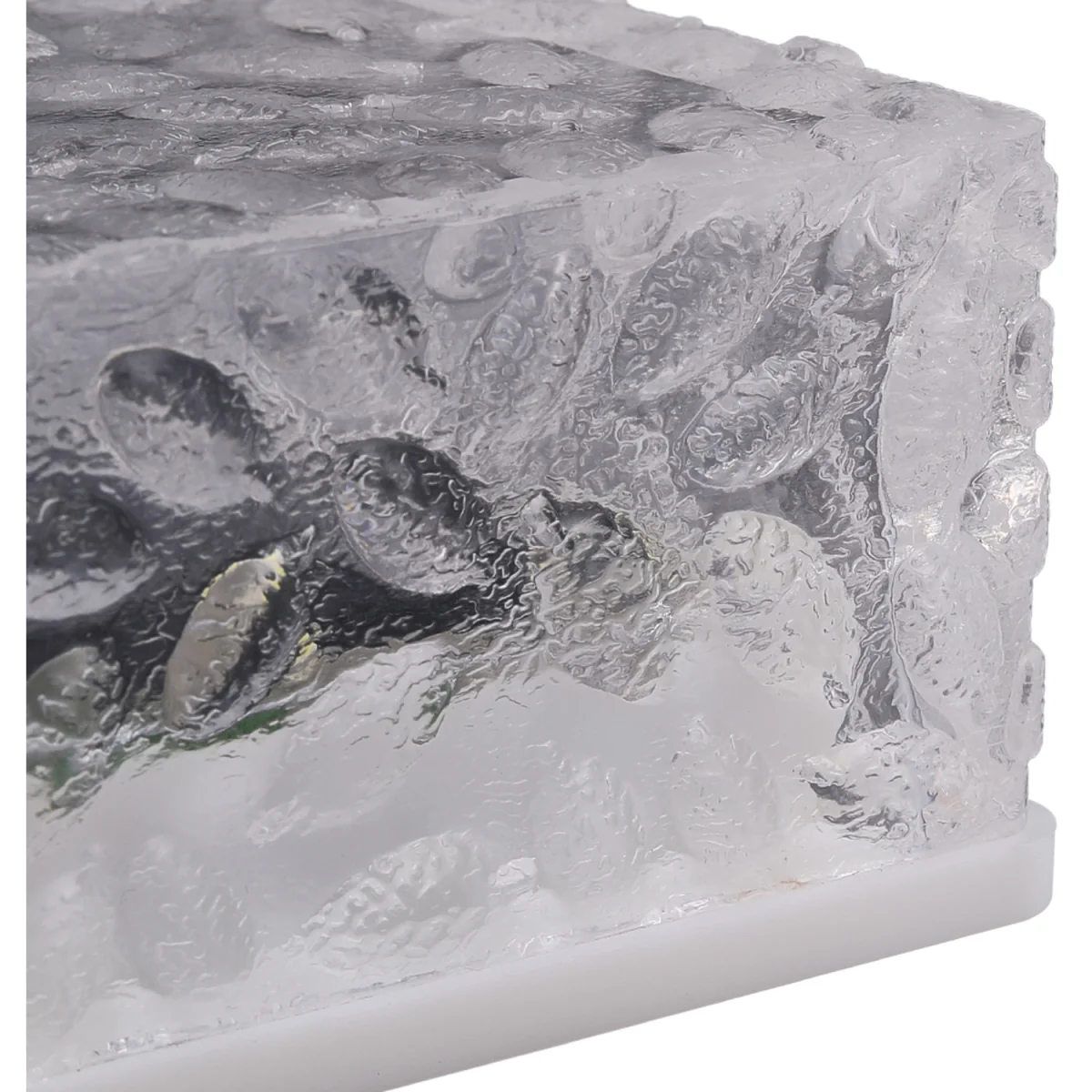 Solar-Powered Acrylic LED Brick Light - Transparent – image 4