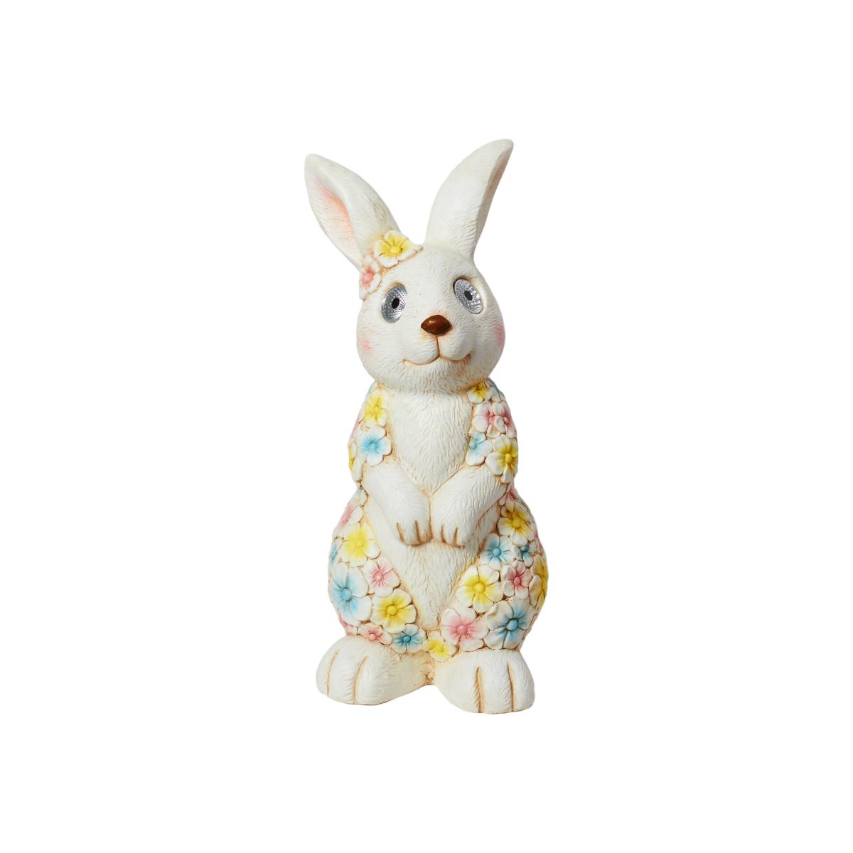 Easter Bunny with Solar - White