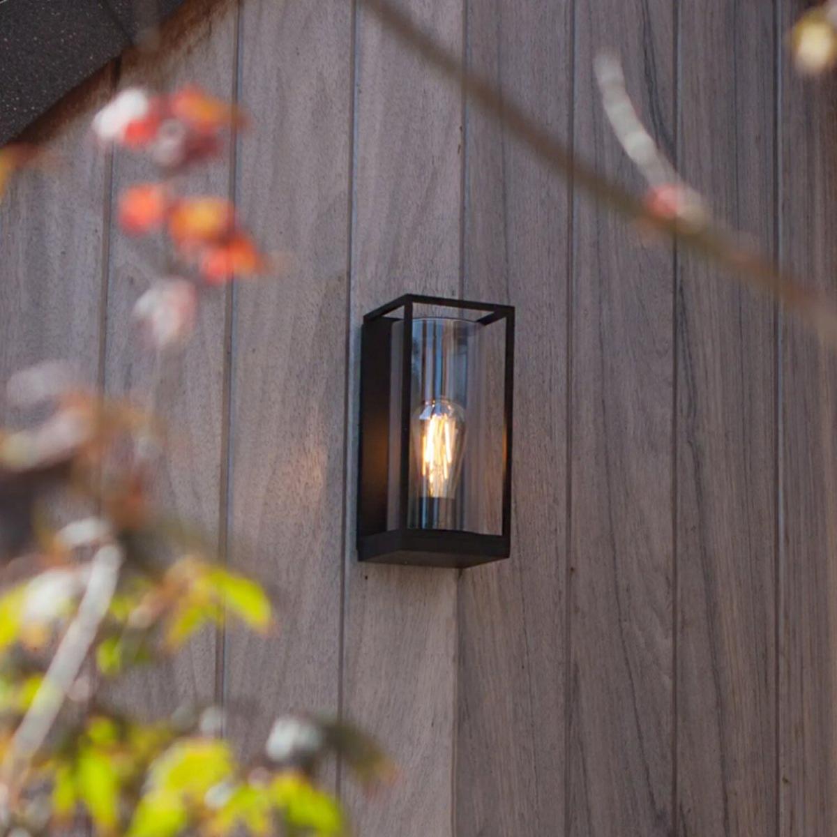 CGC CHLOE Black Outdoor Wall Lantern - Black – image 1