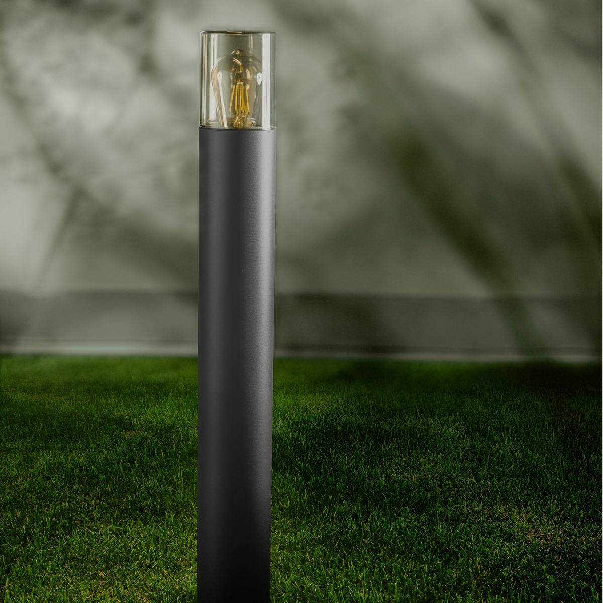 CGC BLUEBELL Dark Grey Tall Post Light  - grey – image 6