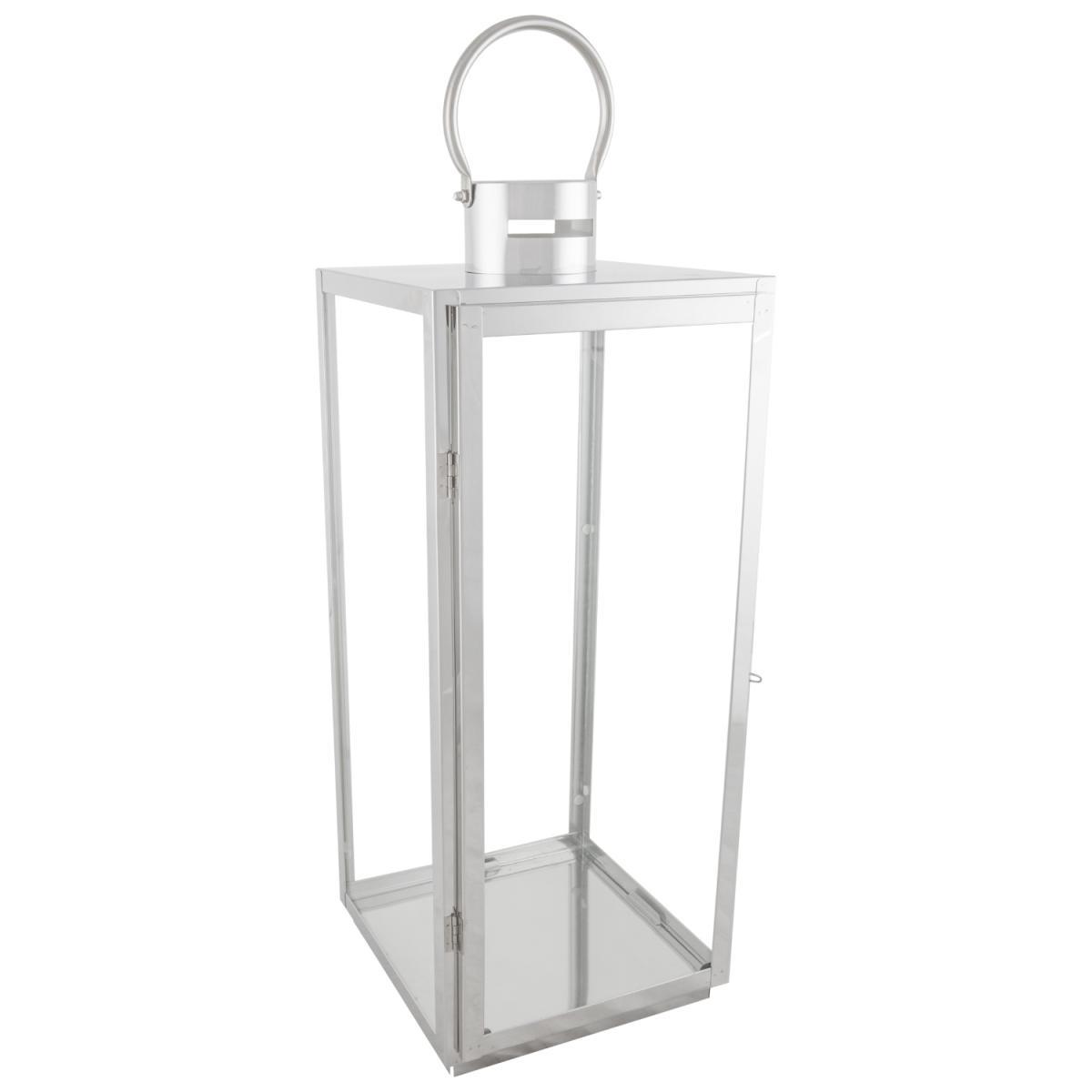 Silver Steel Lantern - 21cm – image 4