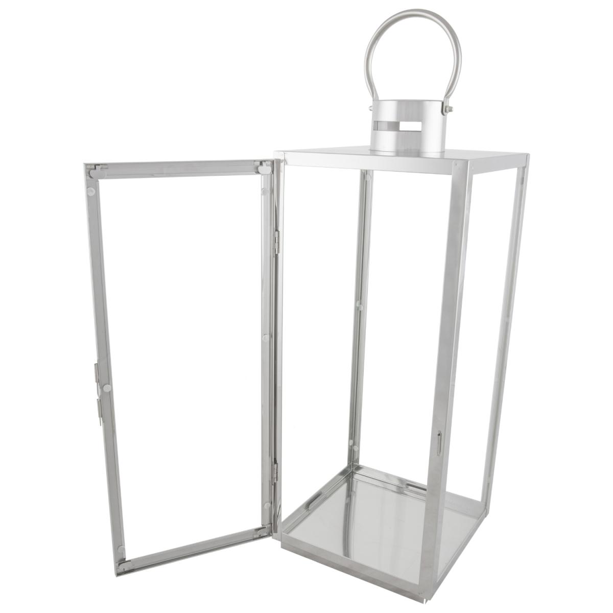 Silver Steel Lantern - 21cm – image 5