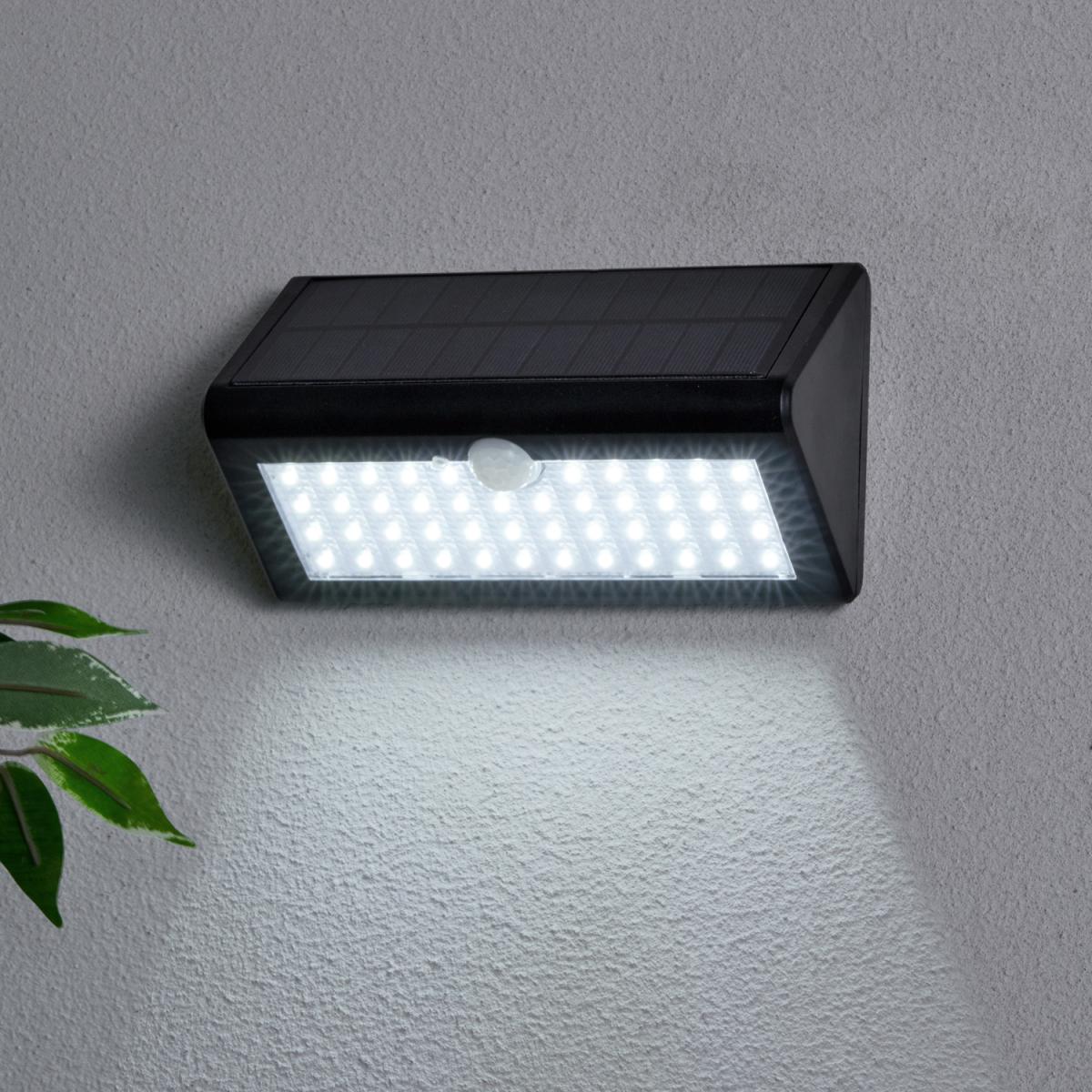 Feran Solar Power Wall Light with PIR Motion Sensor - Anthracite – image 3