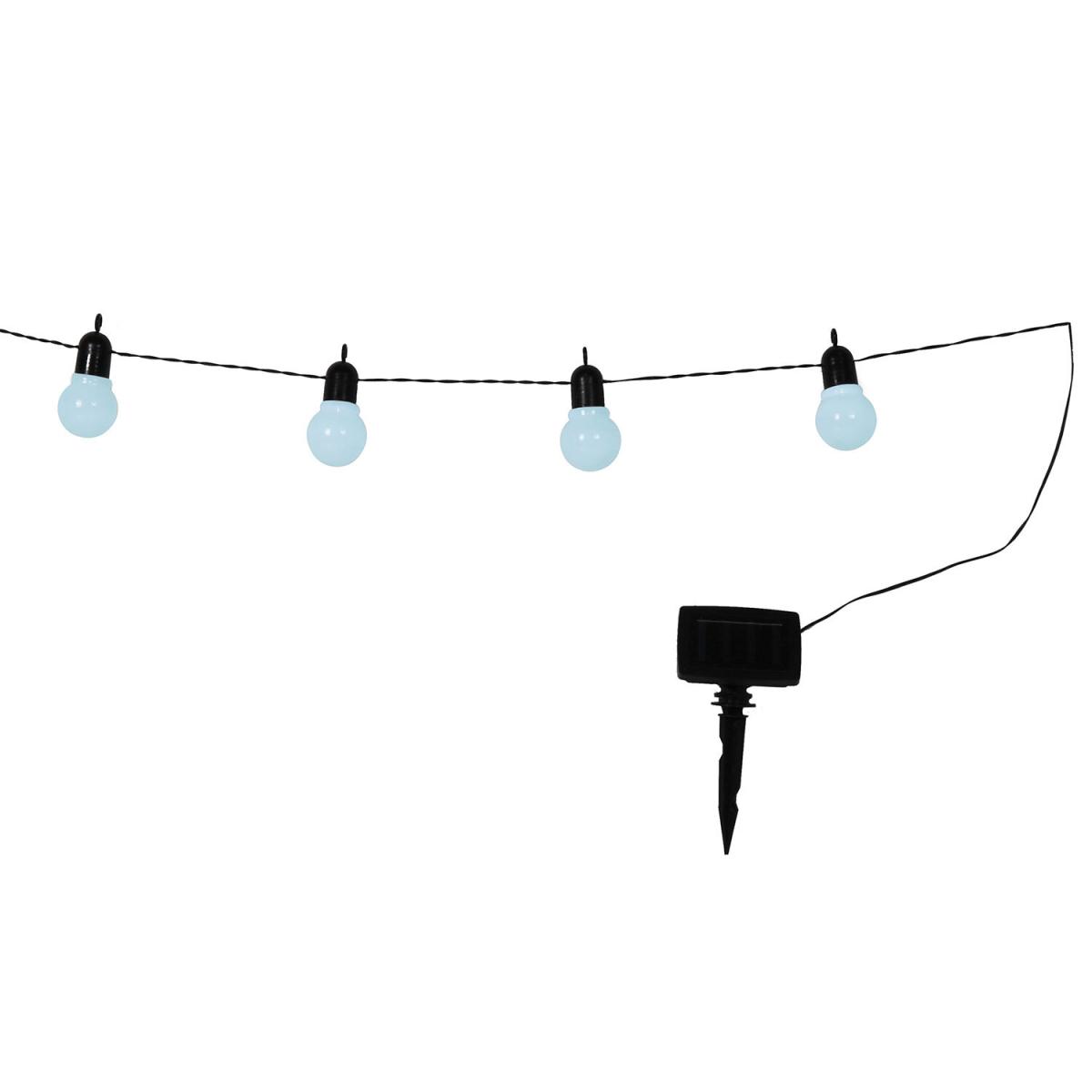 Solar Party Ball String Lights - Cool White – image 2