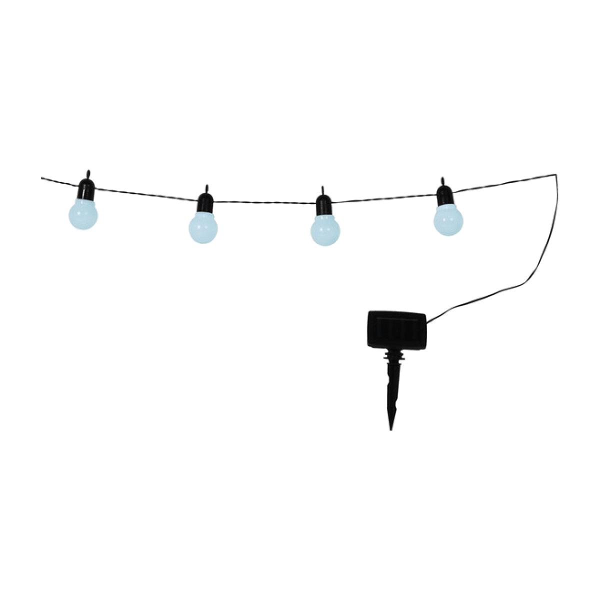 Solar Party Ball String Lights - Cool White – image 1