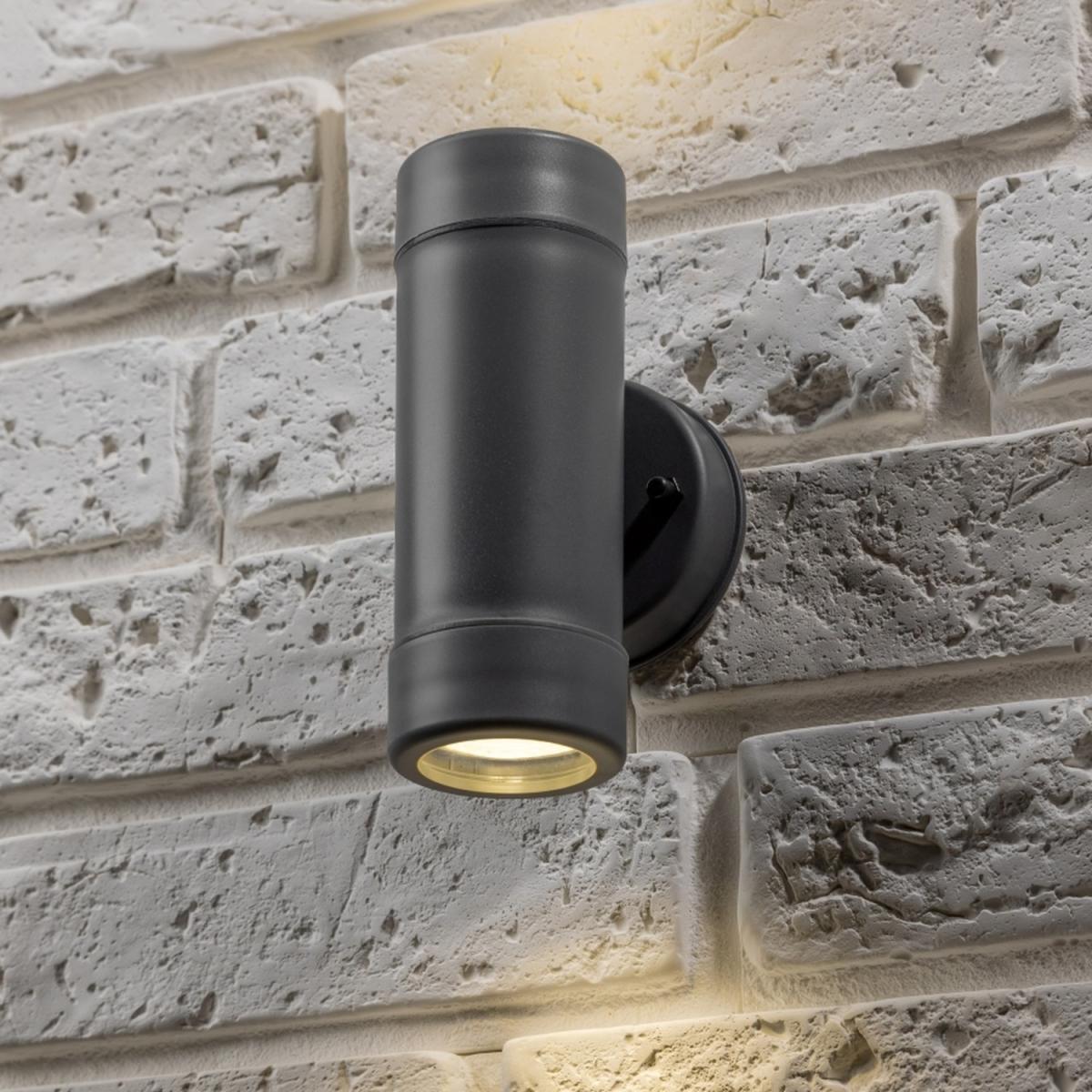 CGC VALENTINE Dark Grey Outdoor Up and Down Double Spotlight - Grey – image 9