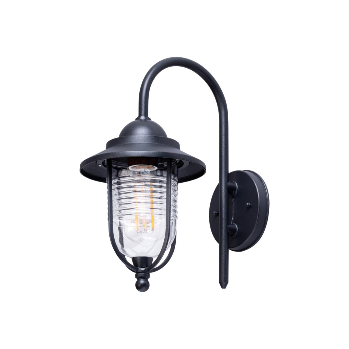 Ellen Outdoor Fisherman Style Wall Light - Black – image 1