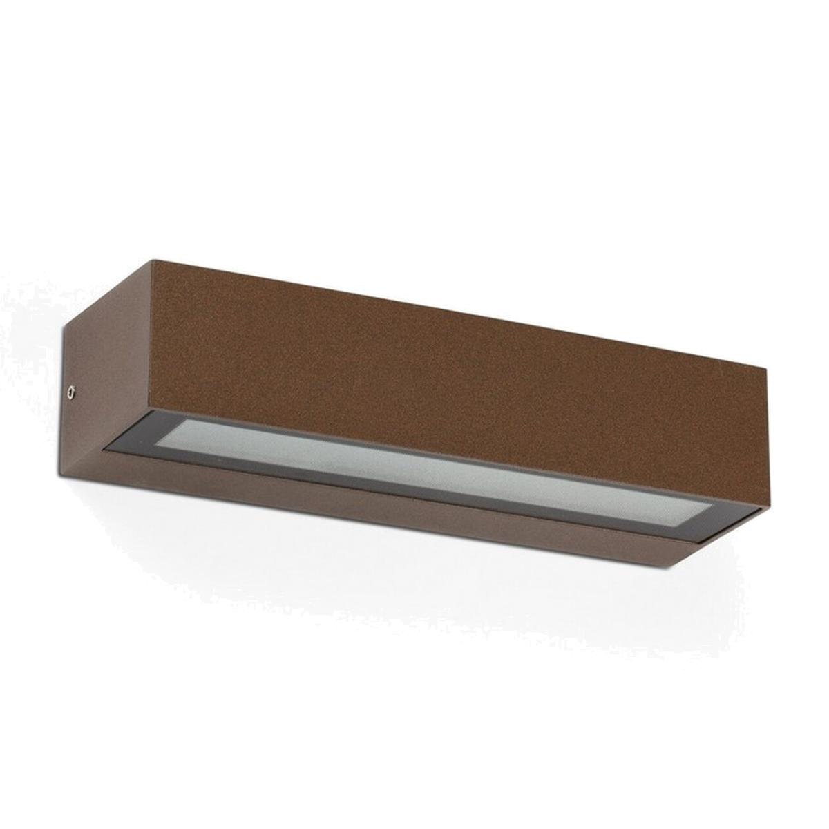 Lako Integrated LED Down Lighter Outdoor Wall Light - Brown
