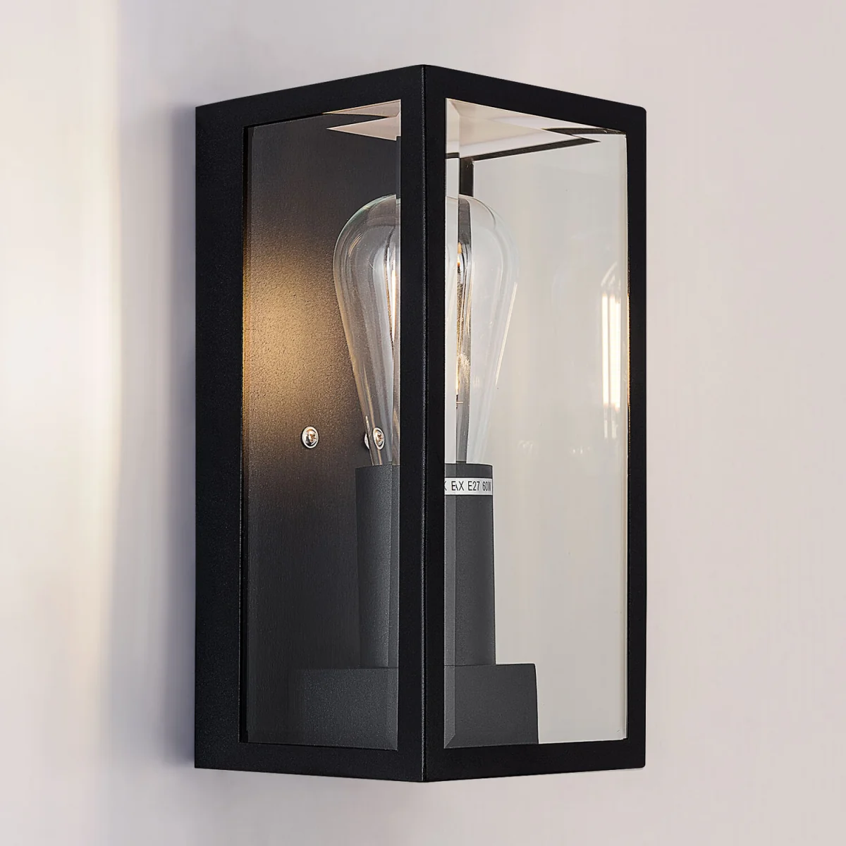 Outdoor Wall Light - Black / 28.5cm / 60W / 12cm – image 4