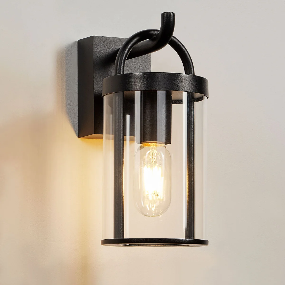 Outdoor Wall Light - Black / 28.5cm / 60W / 12cm – image 5