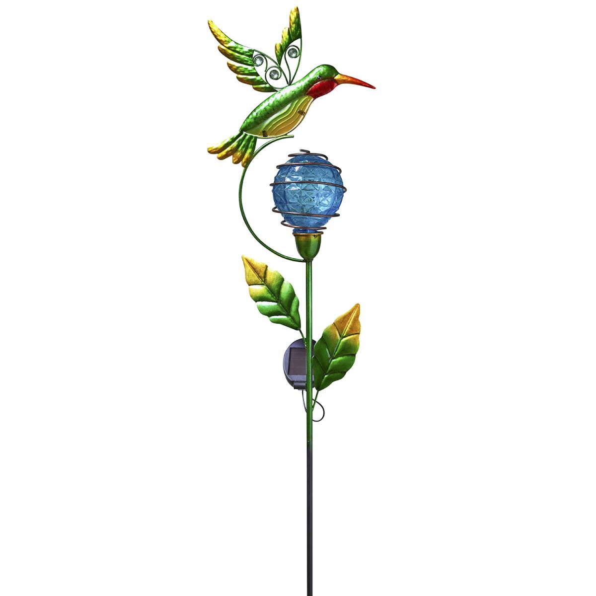 Solar Hummingbird Ball Stake Light – image 4