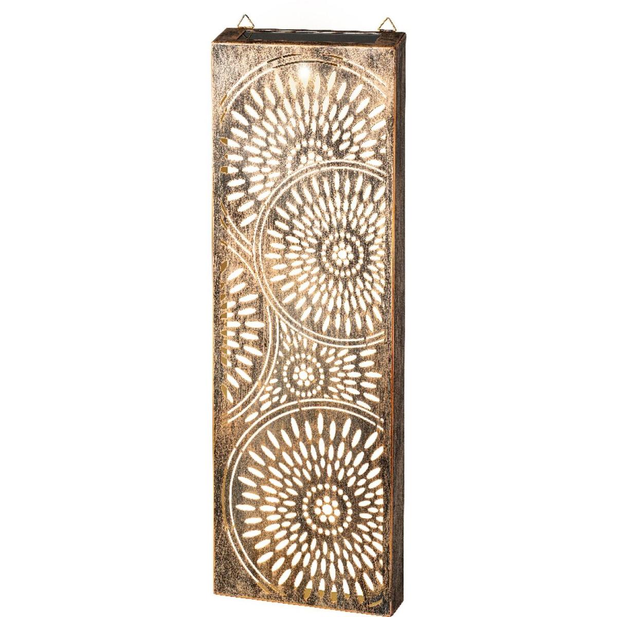 Bronze Wall Art Solar Light Panel - Bronze – image 2