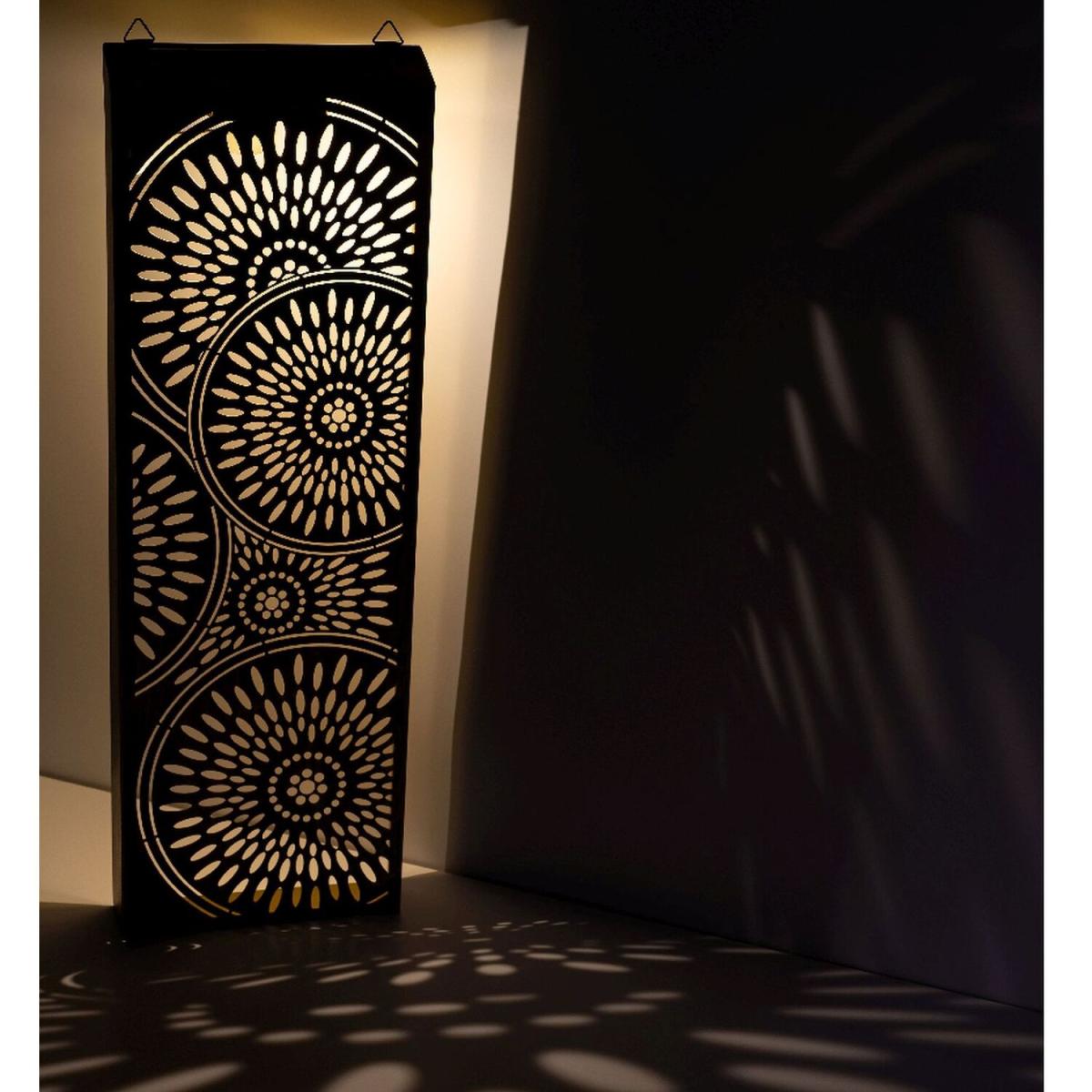 Bronze Wall Art Solar Light Panel - Bronze – image 3