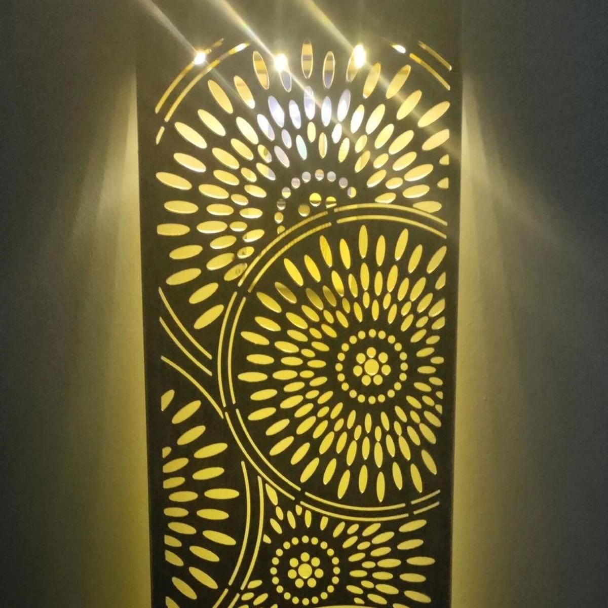 Bronze Wall Art Solar Light Panel - Bronze – image 4