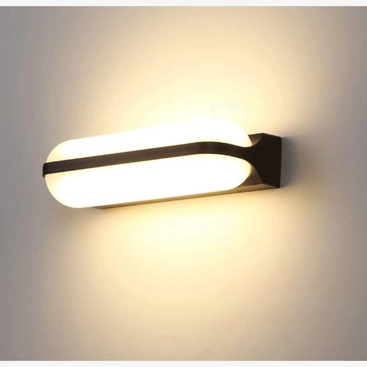 Wall Light Outdoor LED Black - Black – image 1