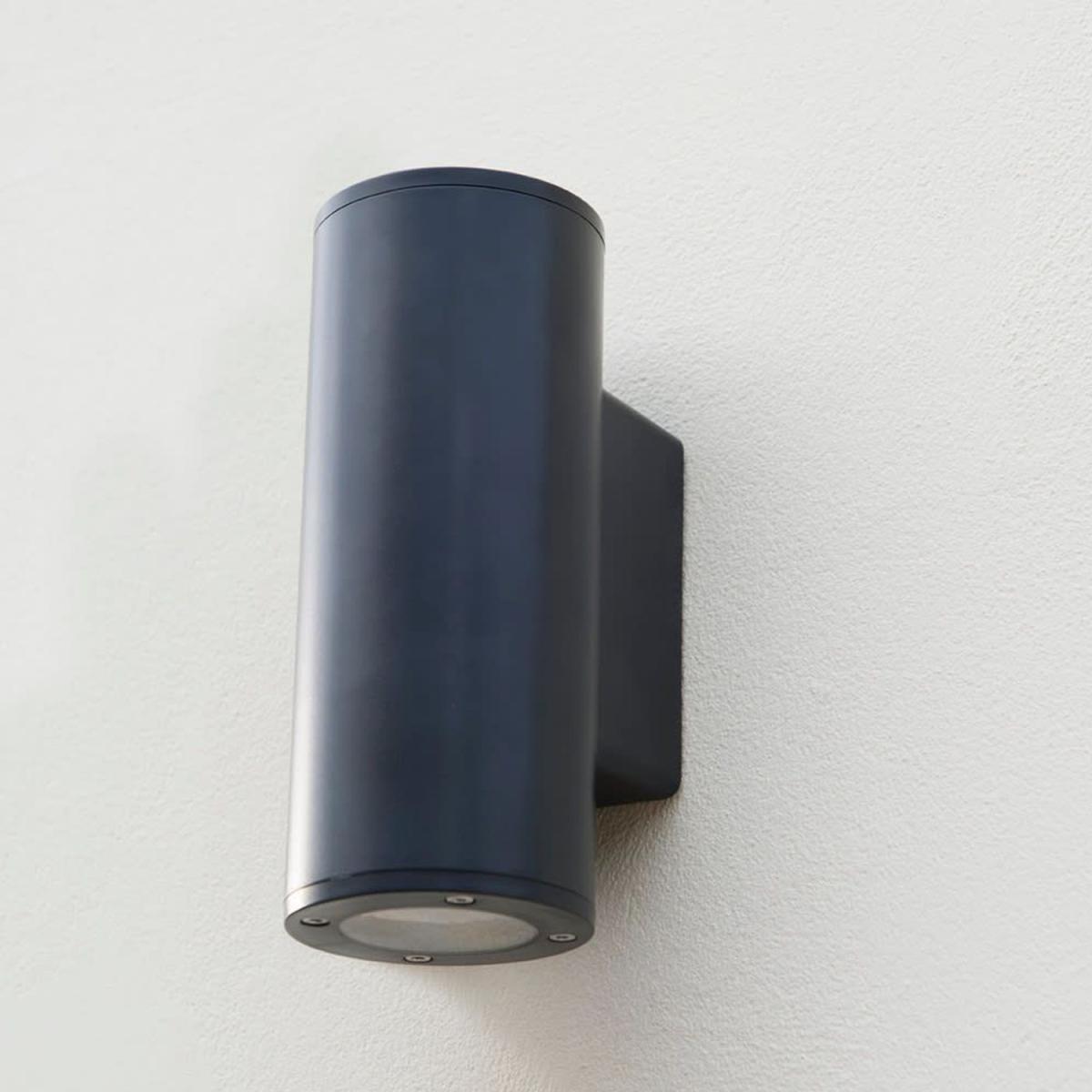 CGC SHERRI Black Cylinder Outdoor Up and Down Wall Light - black – image 4