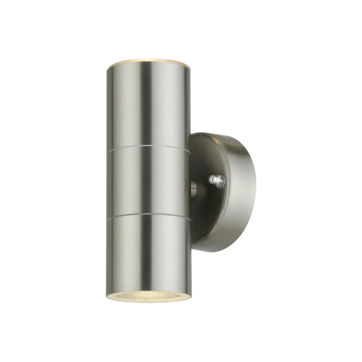 Blaze Stainless Steel Outdoor Up Down Wall Light - Stainless Steel & Clear – image 1