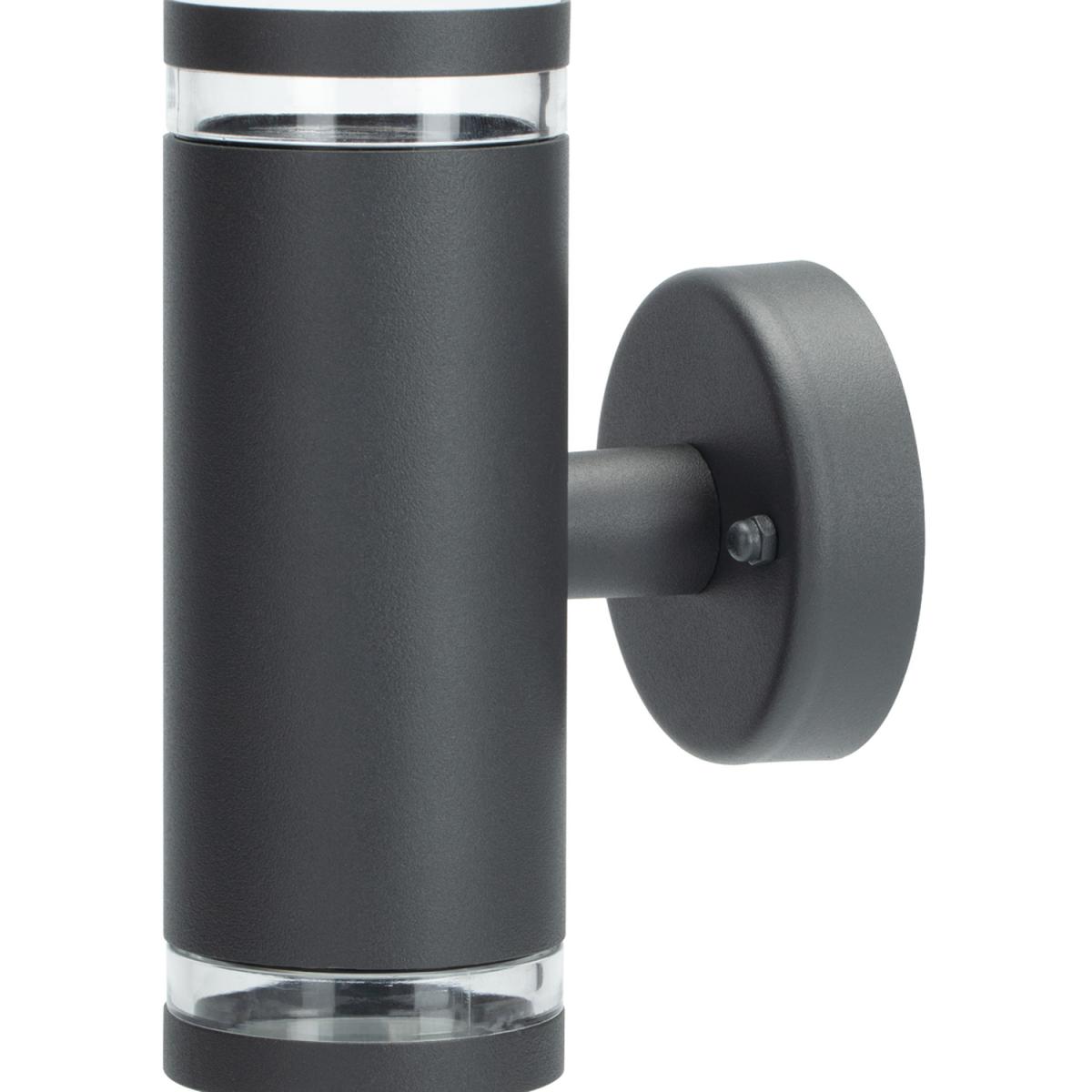 CGC JENNIFER Dark Grey Outdoor Up and Down Cylinder Wall Light - Grey – image 5